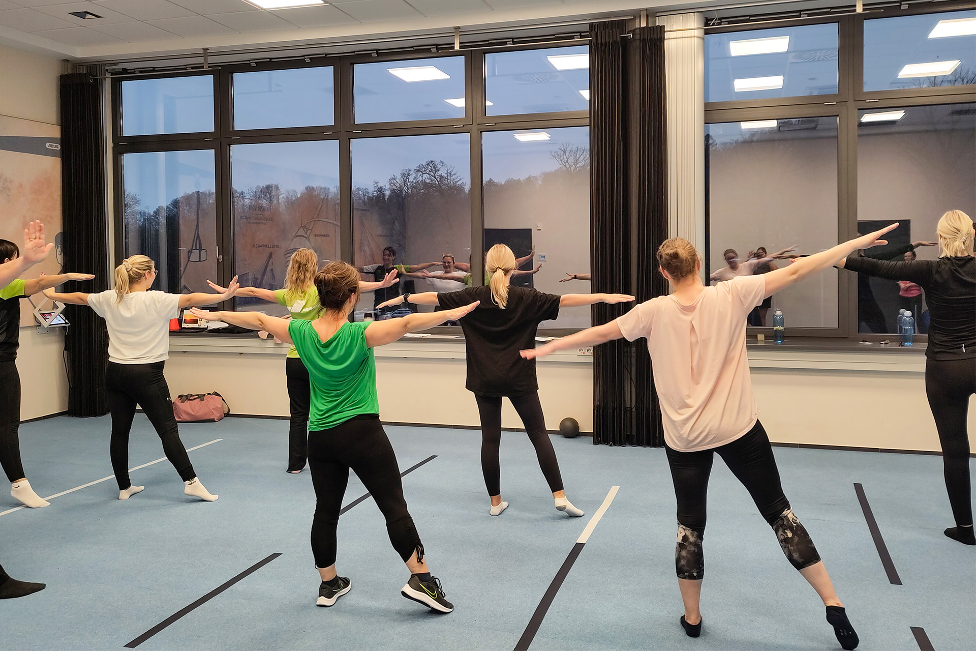 Frauenkurs Aerobic